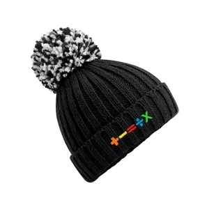  -=÷× Bobble Hat