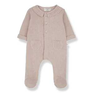 1  in the Family Nude Alexia Jumpsuit with Feet