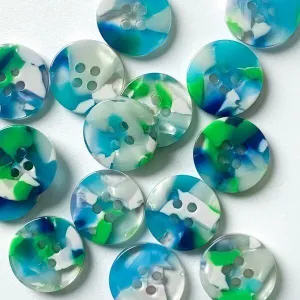 15mm - April Showers Button
