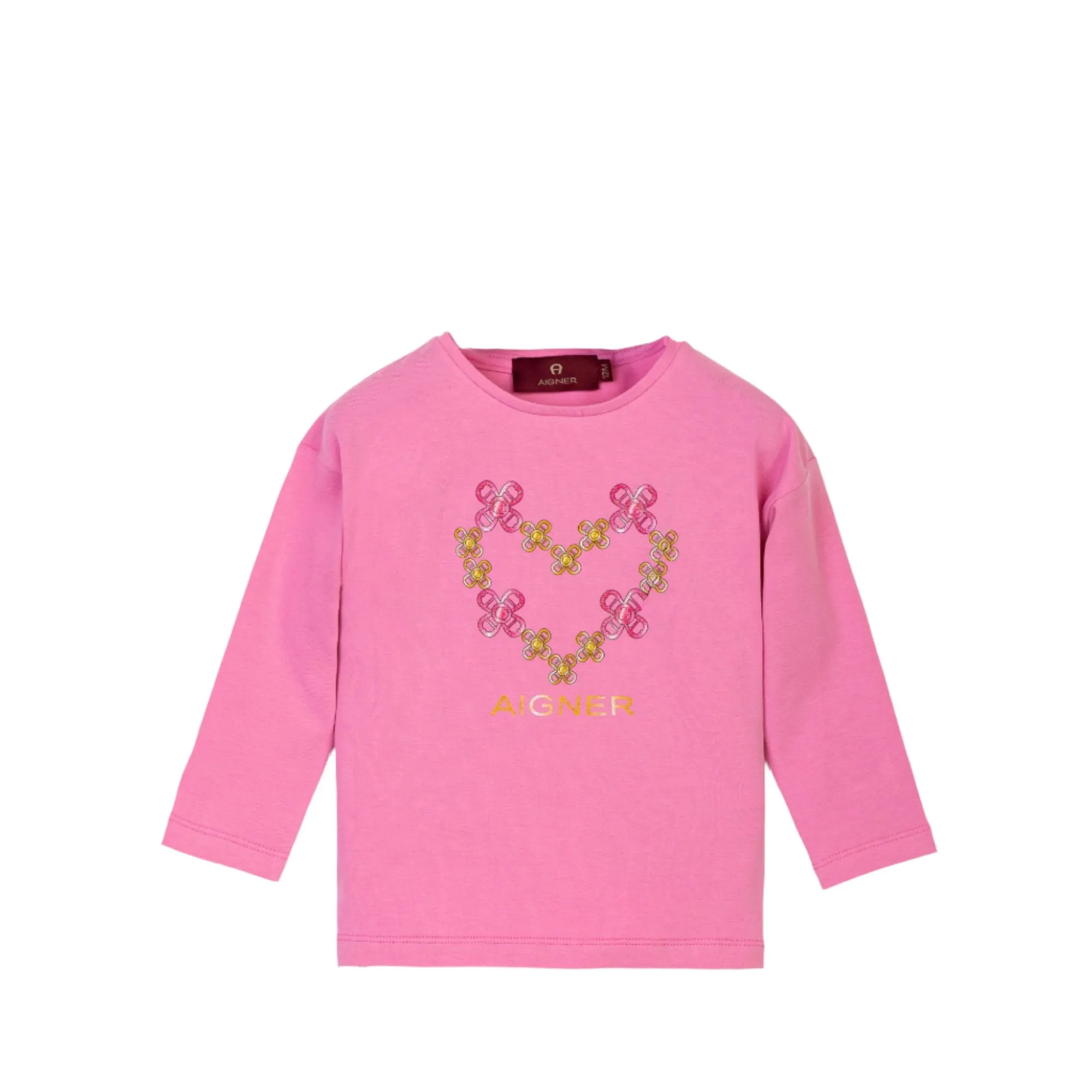Aigner Kids Baby Girl's Long Sleeve T-shirt