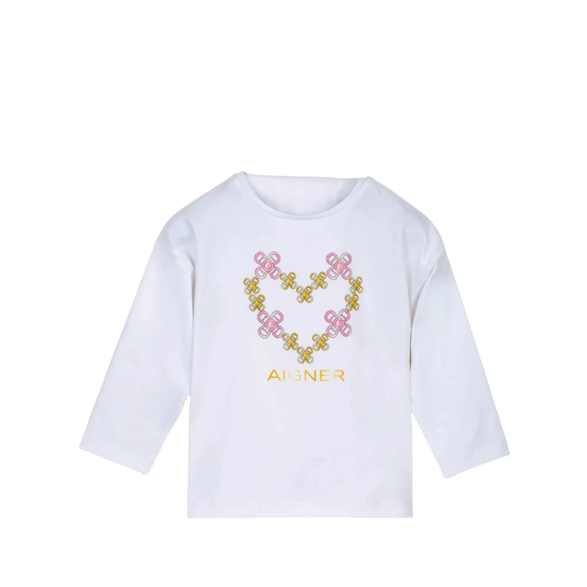 Aigner Kids Baby Girl's Long Sleeve T-shirt