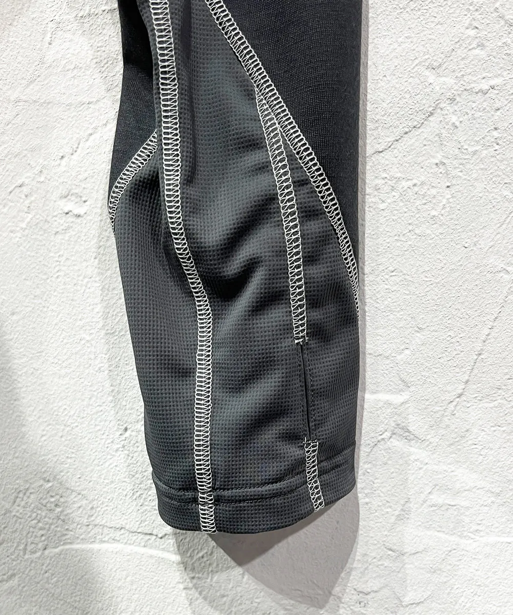 ANDER ATHLETIC - LONG SLEEVE WOOL TEE SMOKE