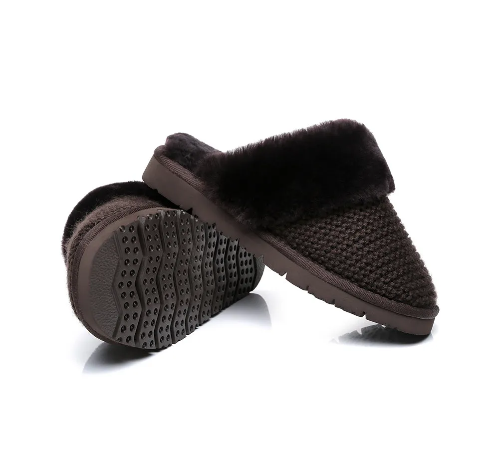 AUSTRALIAN SHEPHERD® UGG Slippers Women Sheepskin Wool Linden