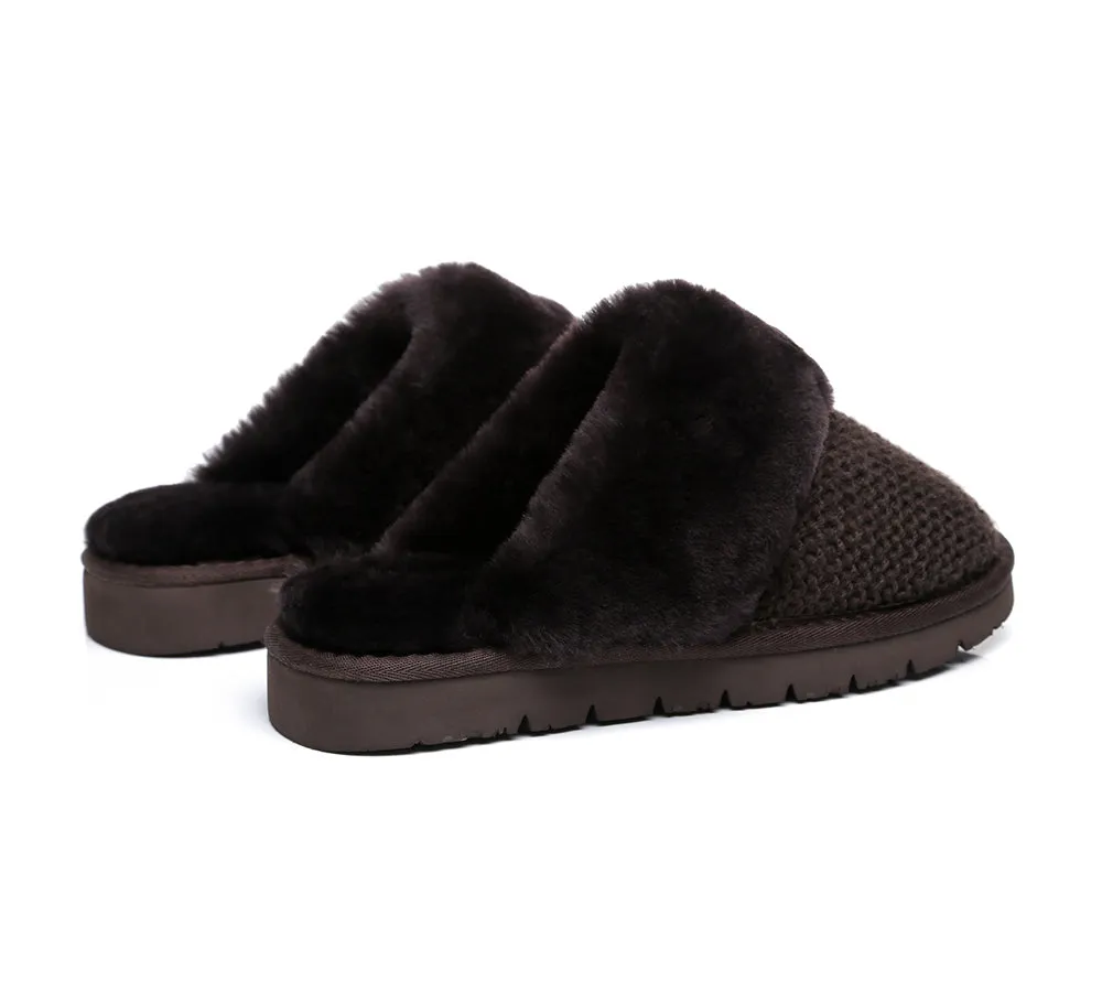 AUSTRALIAN SHEPHERD® UGG Slippers Women Sheepskin Wool Linden