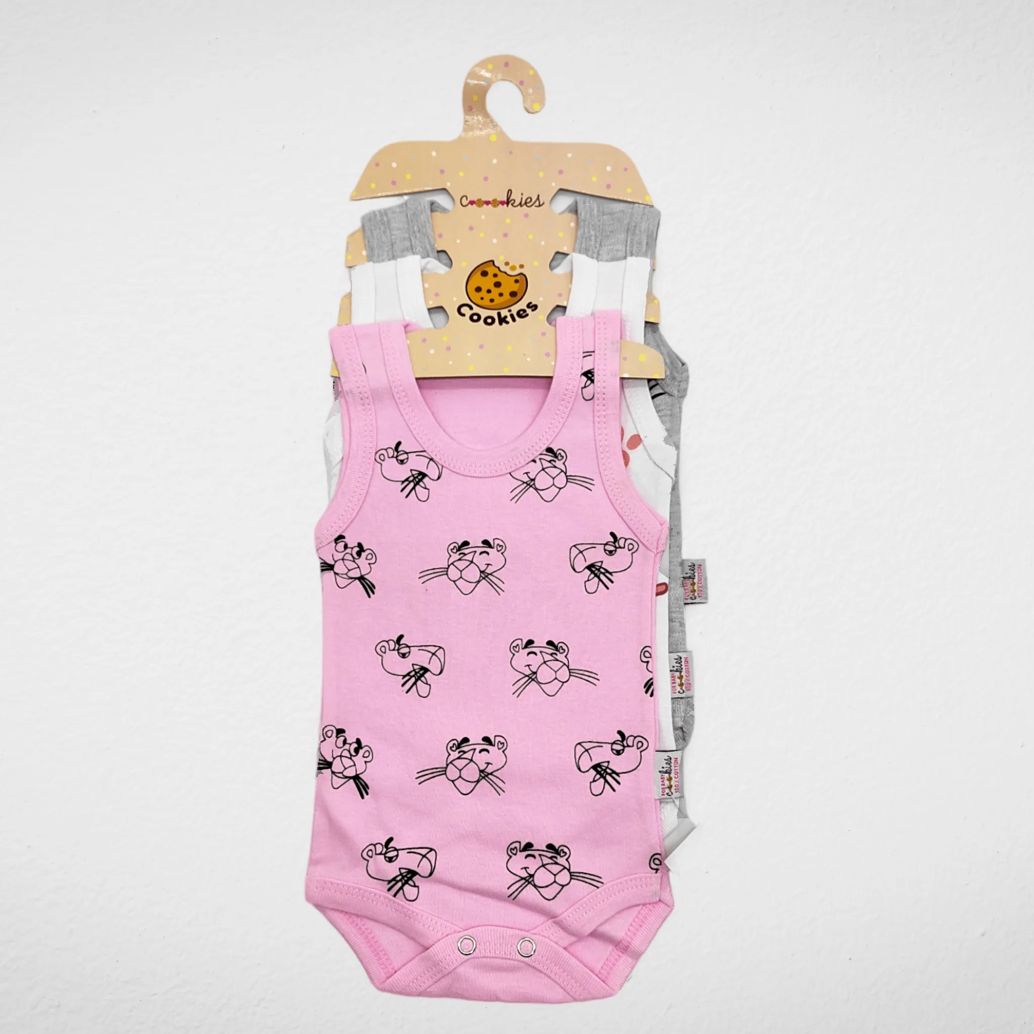 Baby Jumpsuit (Salopette) - Pink Panther
