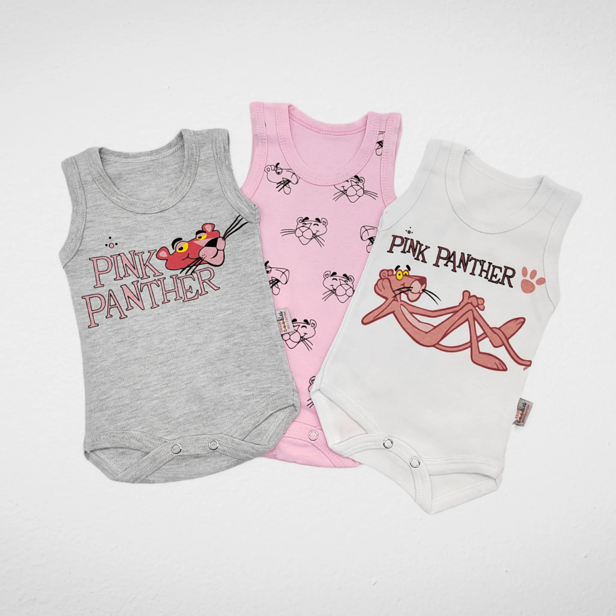 Baby Jumpsuit (Salopette) - Pink Panther