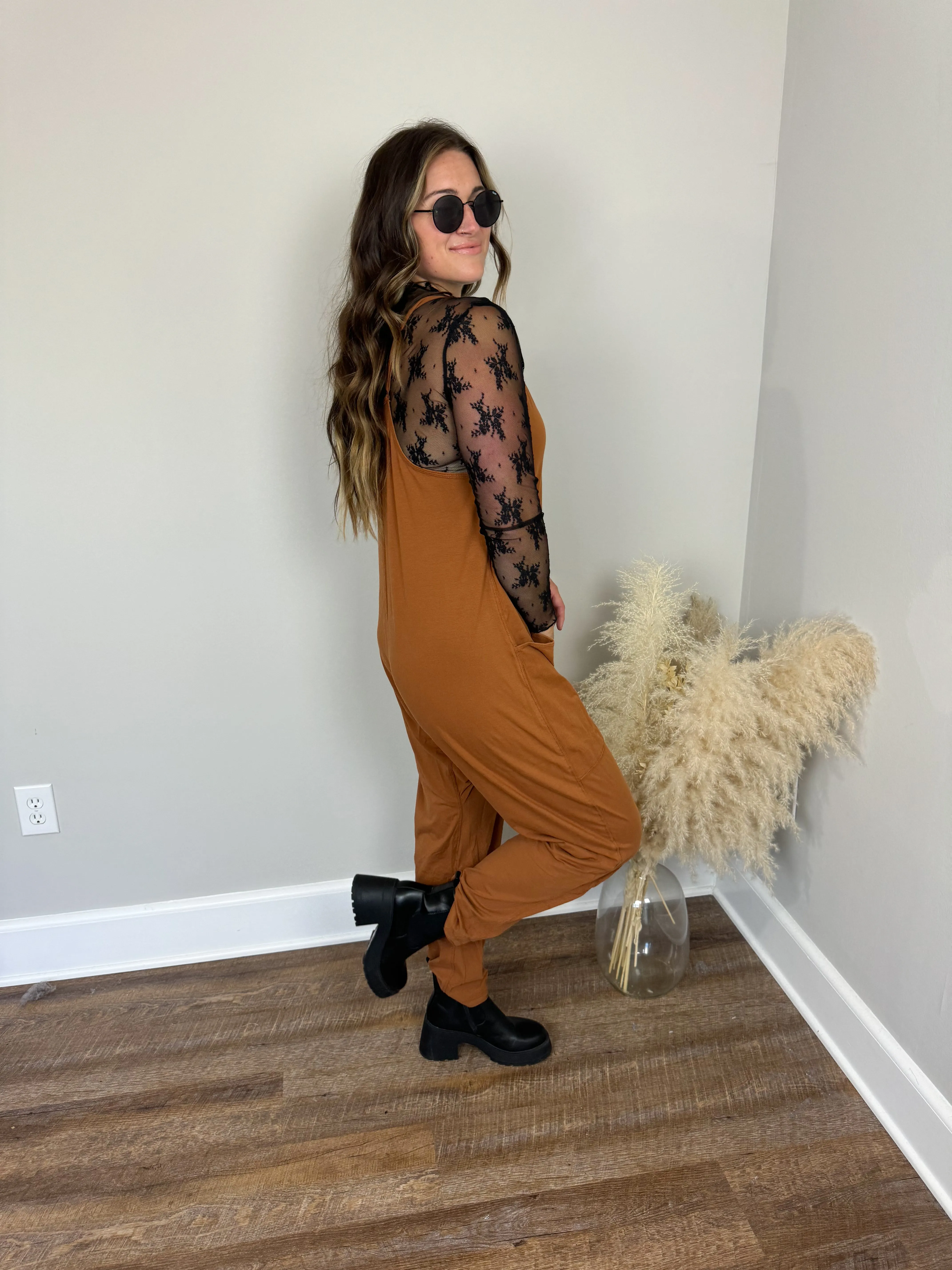 Bailey Jumpsuit | Bronze