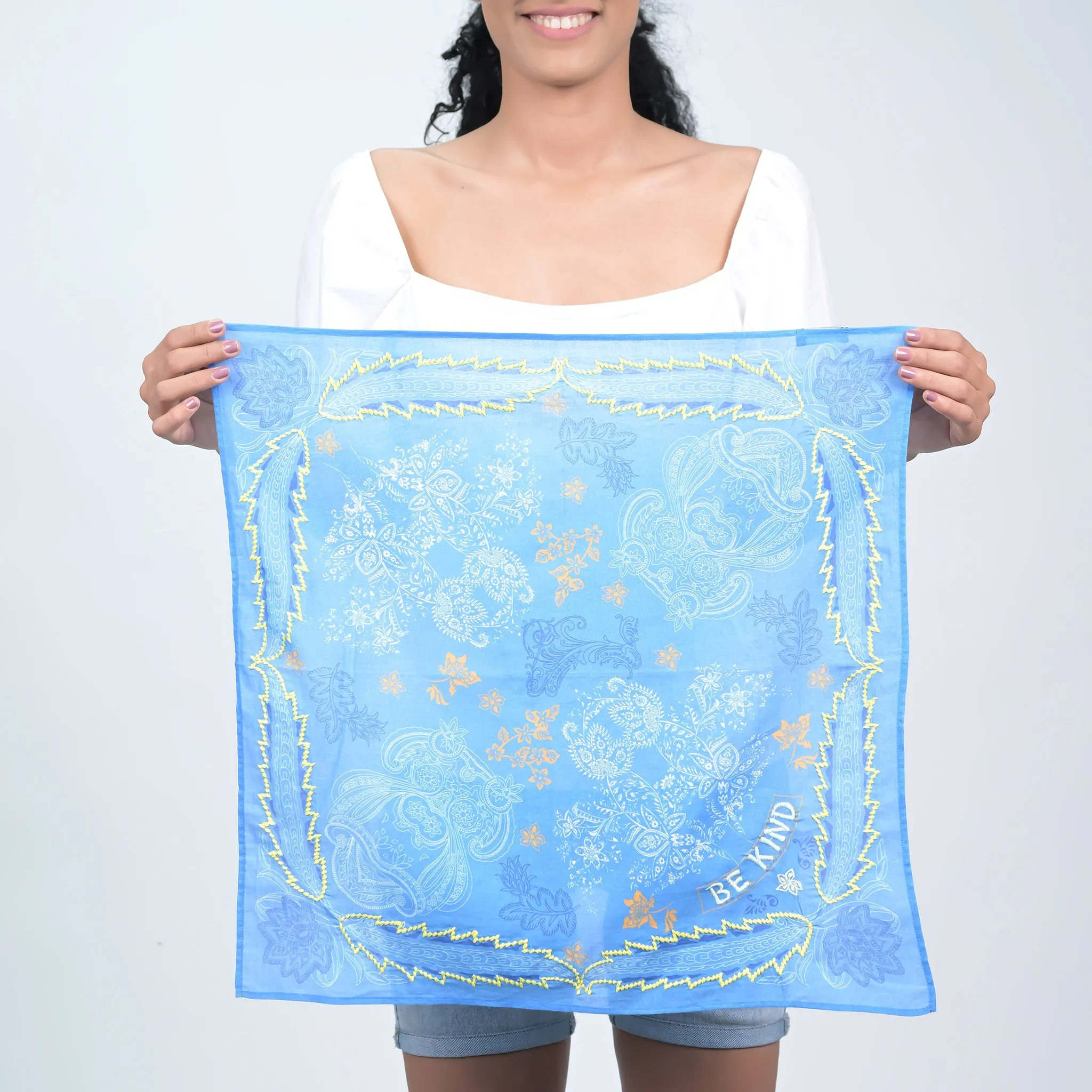 Be Kind Bandana - Blue
