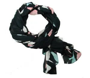 Birds of a Feather Scarf - Black