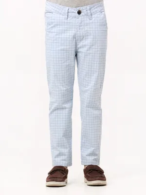 Boy's Sky Blue Chino Pant - EBBCP23-009