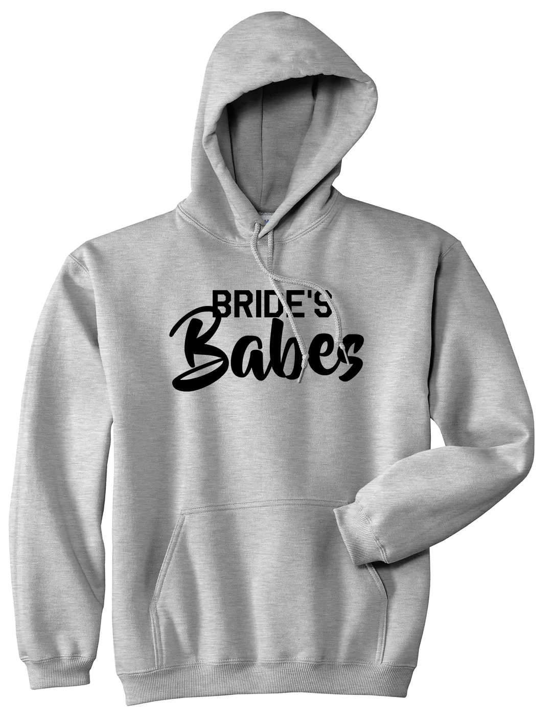 Brides Babes Wedding Mens Pullover Hoodie