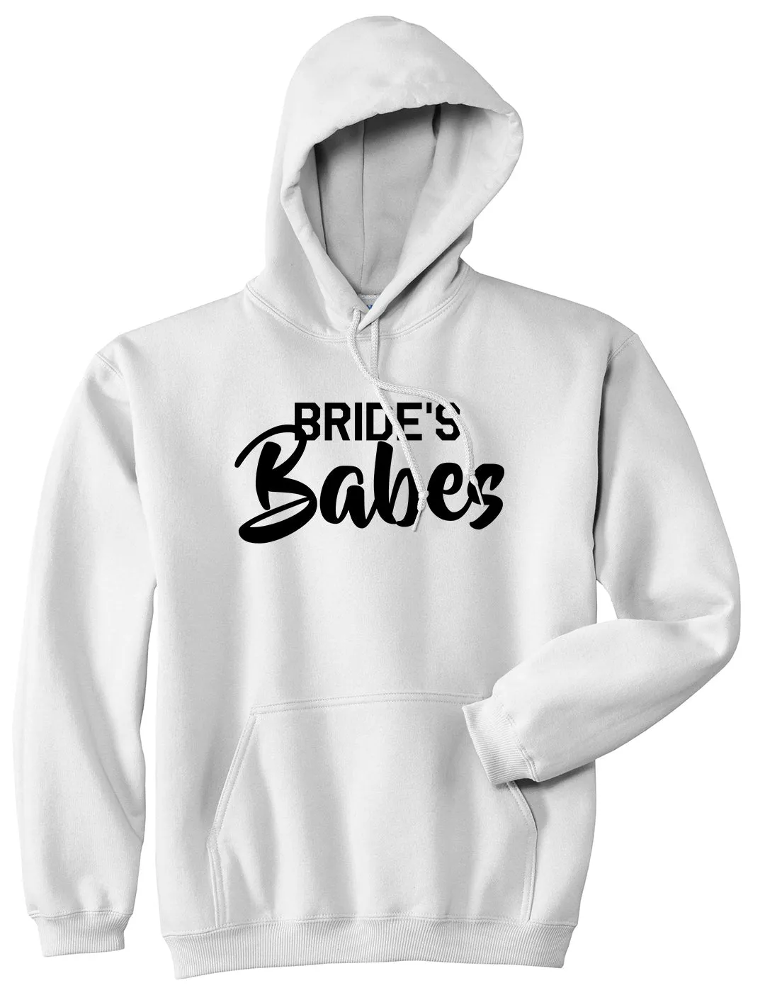 Brides Babes Wedding Mens Pullover Hoodie