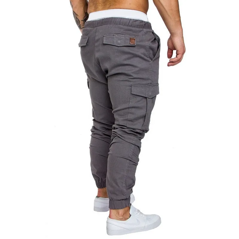 Cargo Joggers - Light Grey