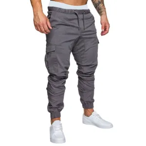 Cargo Joggers - Light Grey