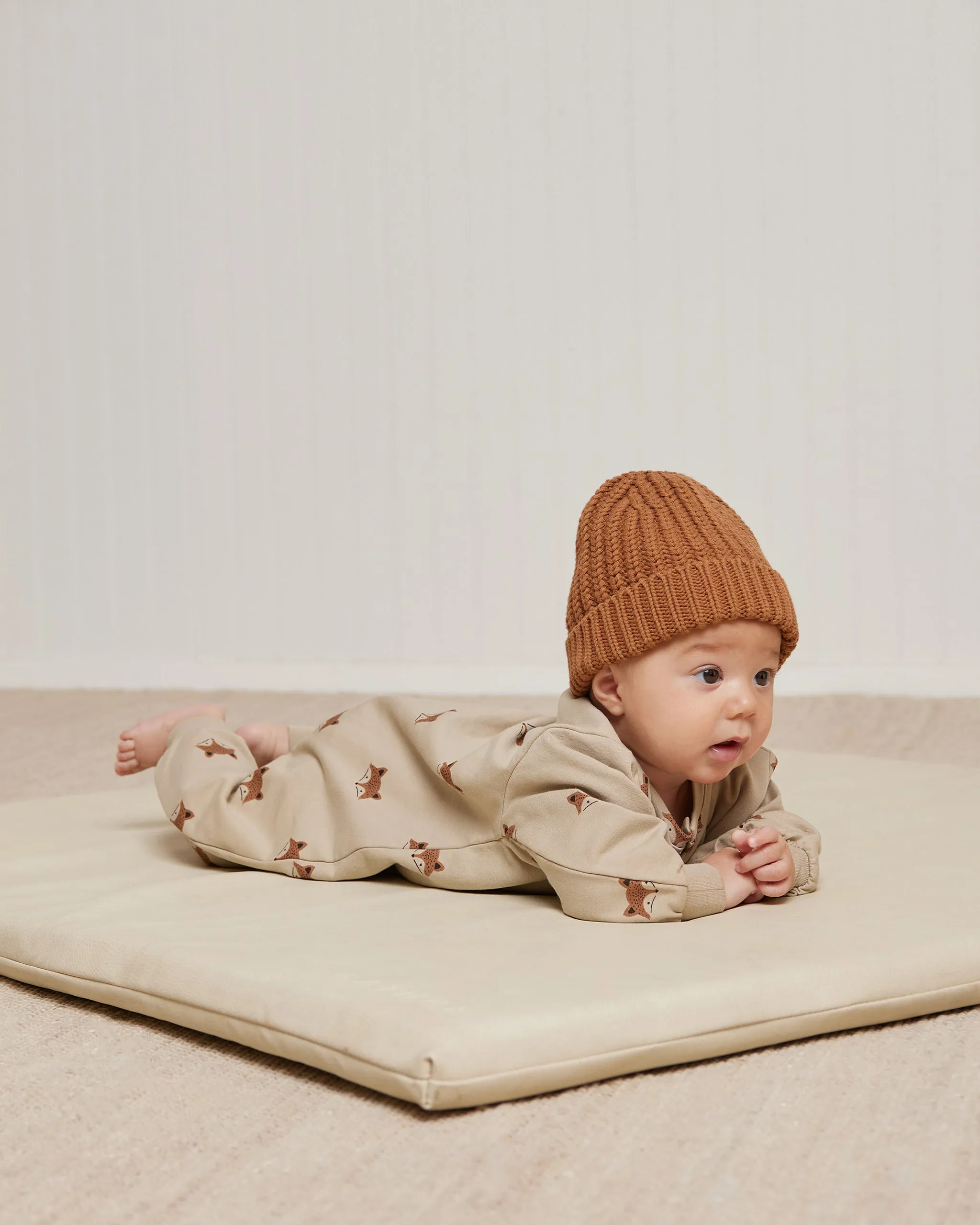 Chunky Knit Beanie | Cinnamon