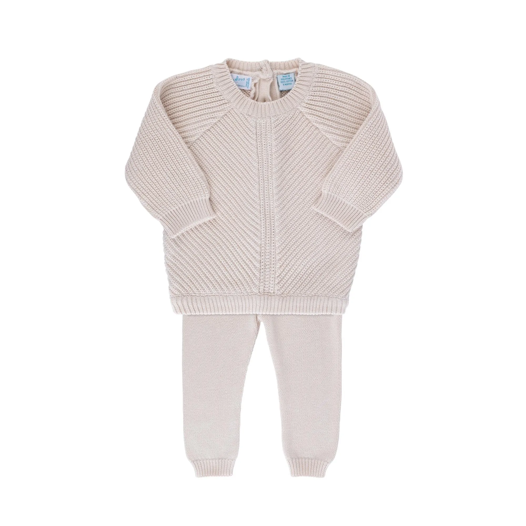 Chunky Knit Set - Ivory