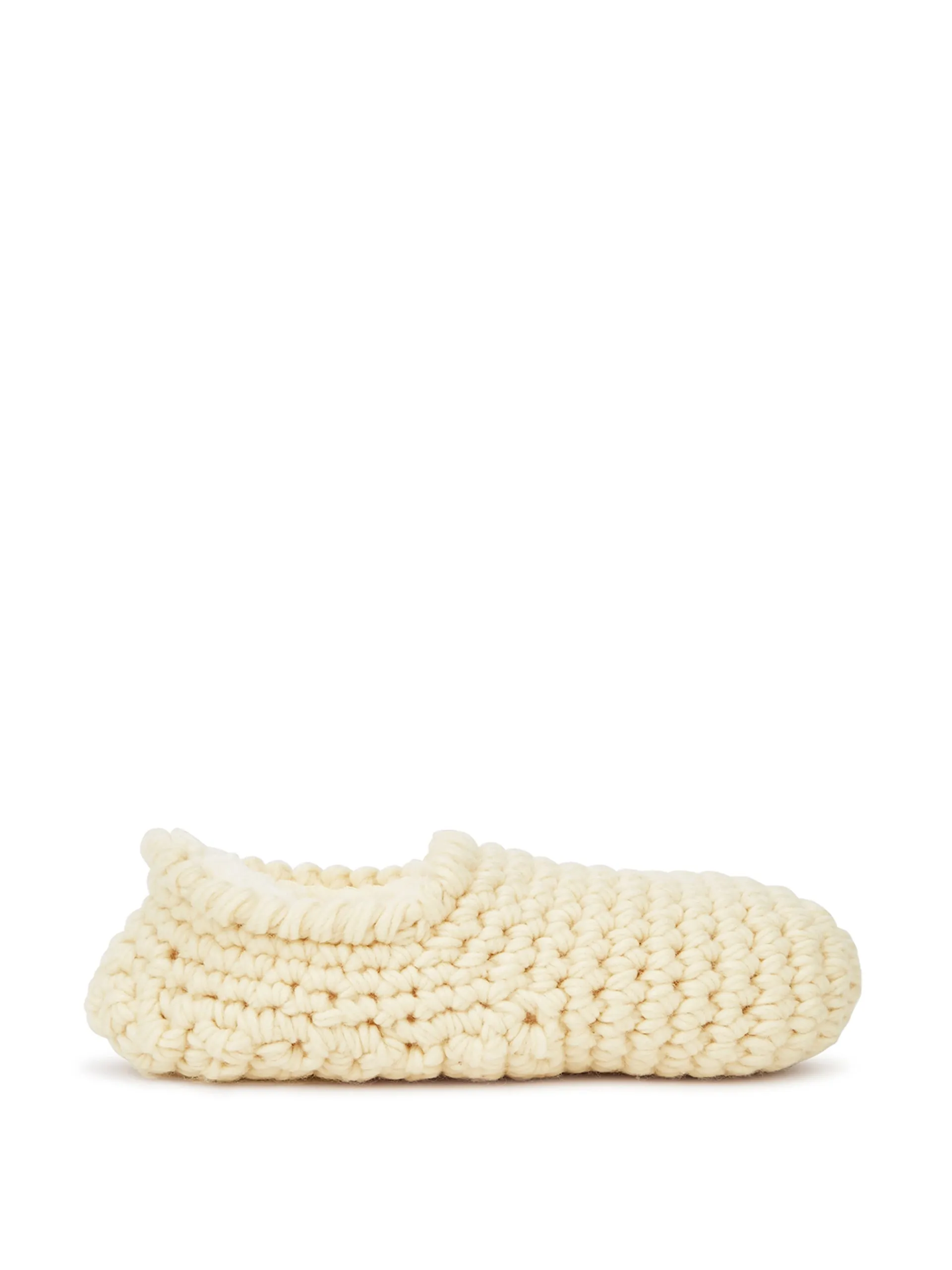 Chunky-knit slipper socks
