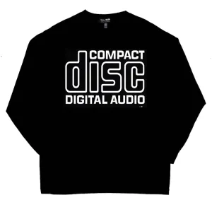 COMPACT DISC long sleeve t-shirt