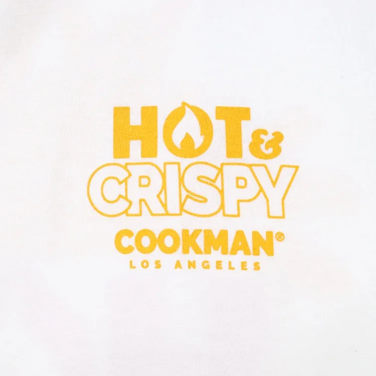 Cookman Long Sleeve T-shirts - French Fries : White