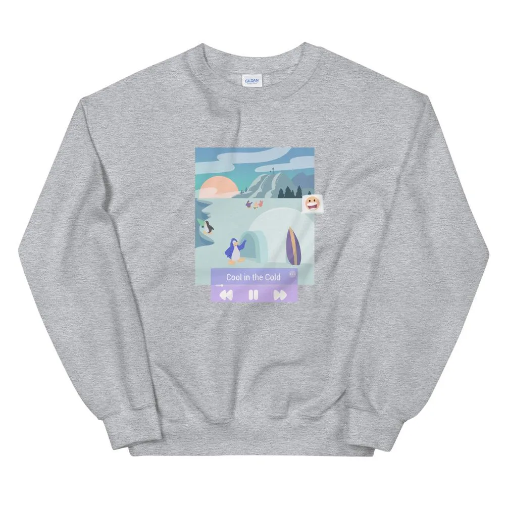 Cool in the Cold | Unisex Sweatshirt | Club Penguin