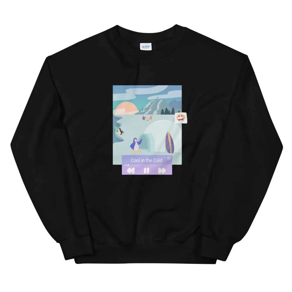 Cool in the Cold | Unisex Sweatshirt | Club Penguin
