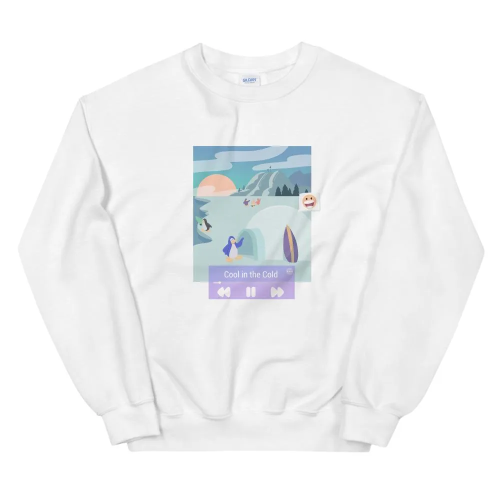 Cool in the Cold | Unisex Sweatshirt | Club Penguin