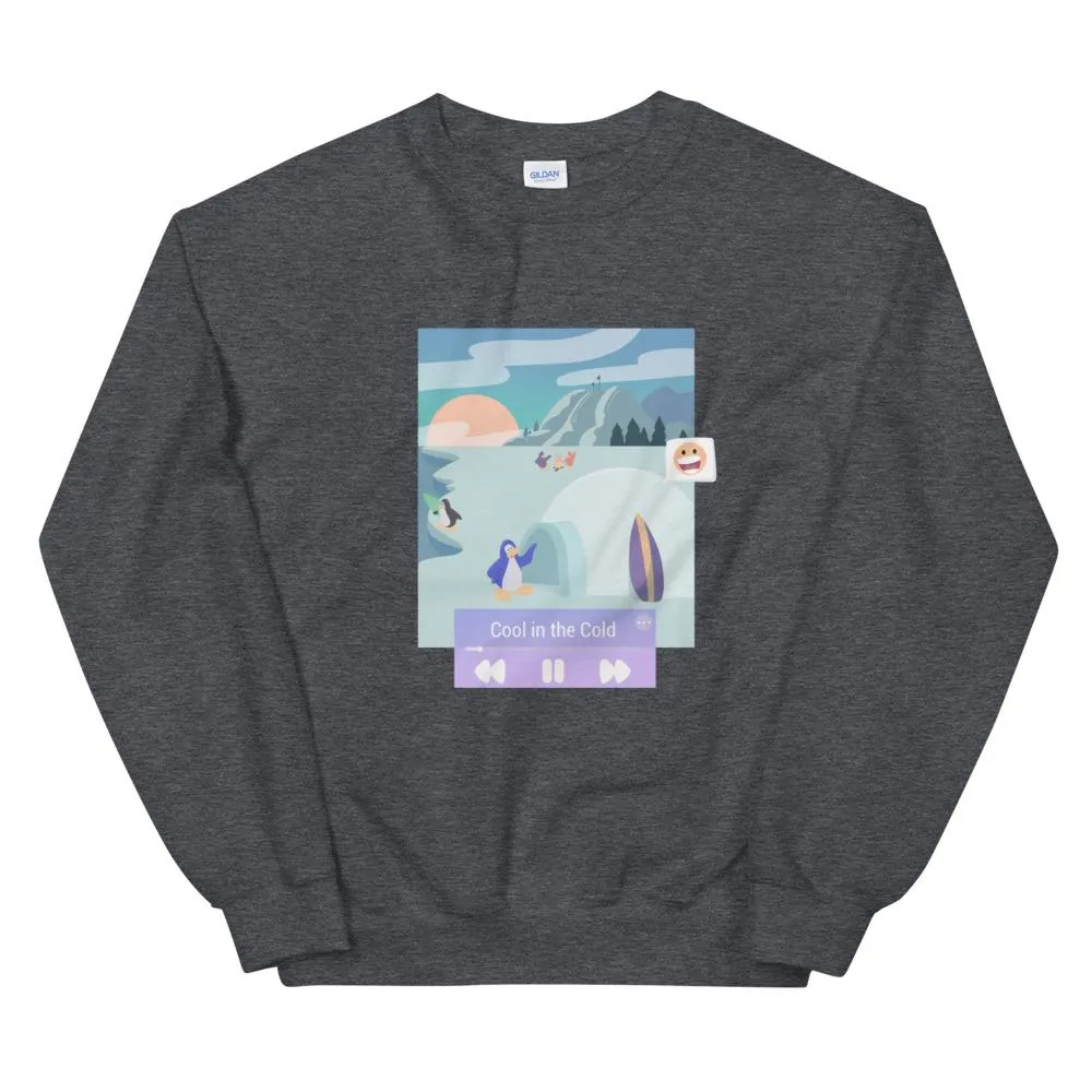 Cool in the Cold | Unisex Sweatshirt | Club Penguin