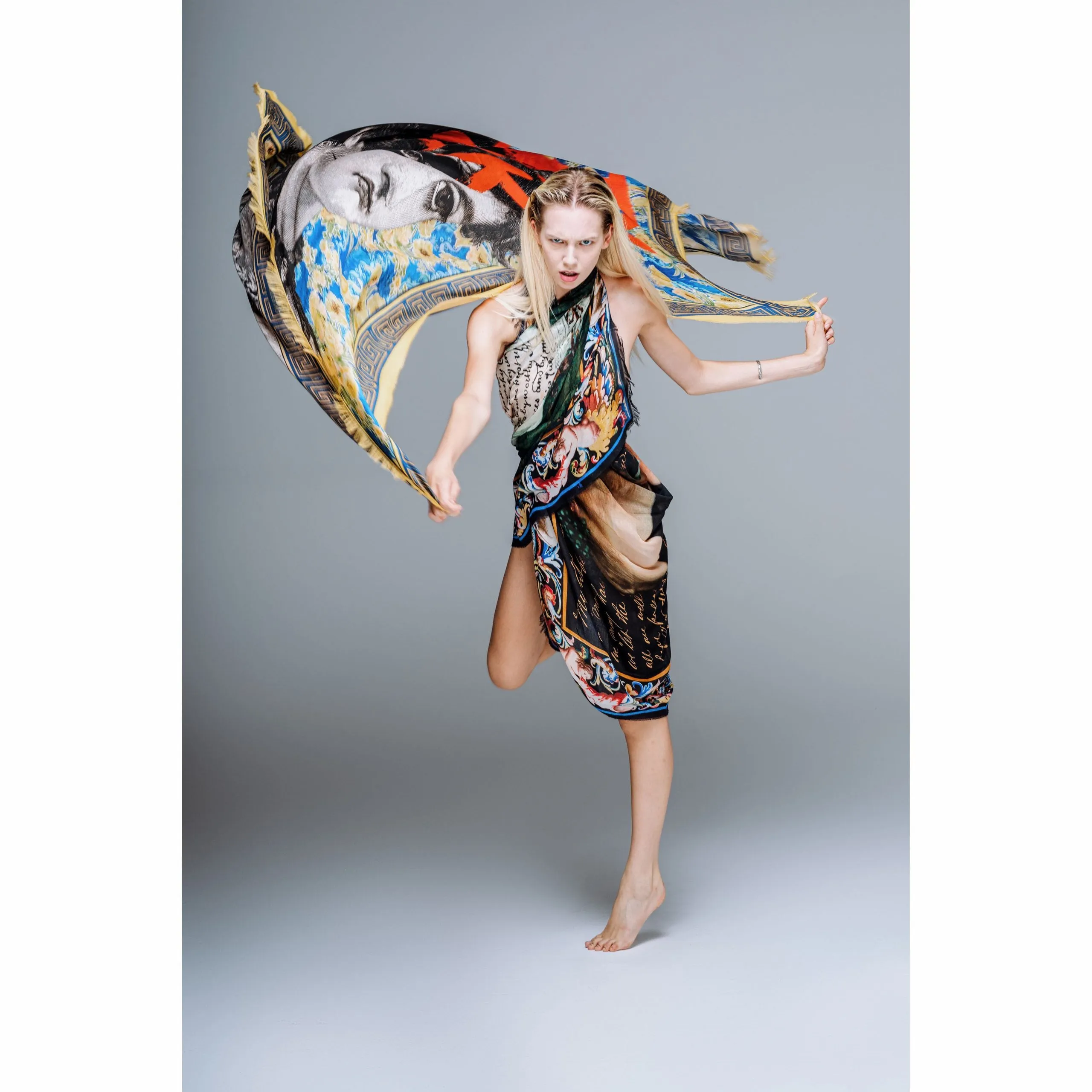 Coreterno " Stay Punk " - Maxi scarf
