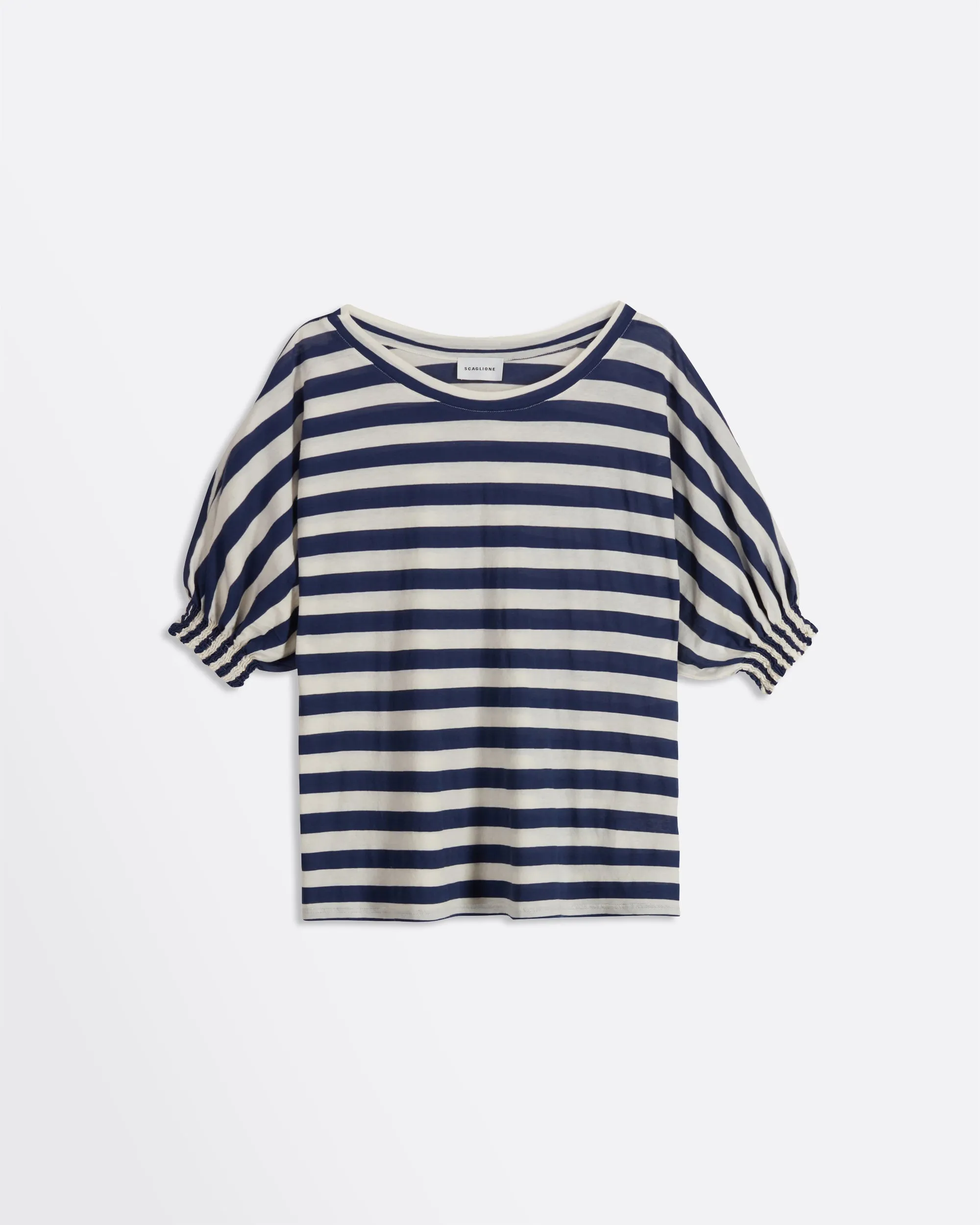 DIJ215 T-SHIRT SUPERLIGHT STRIPED JERSEY