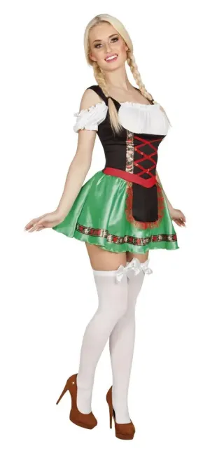 Dress with apron