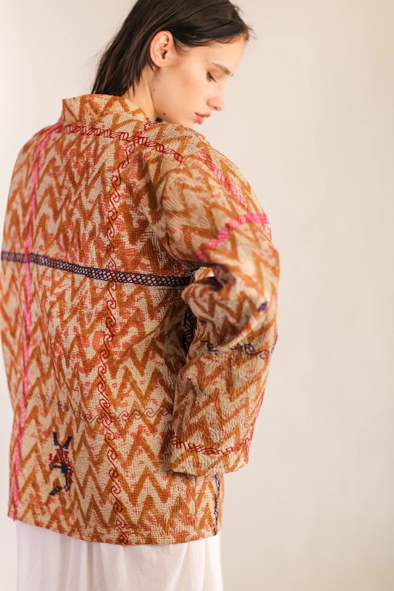 EMBROIDERED KIMONO LIUSA