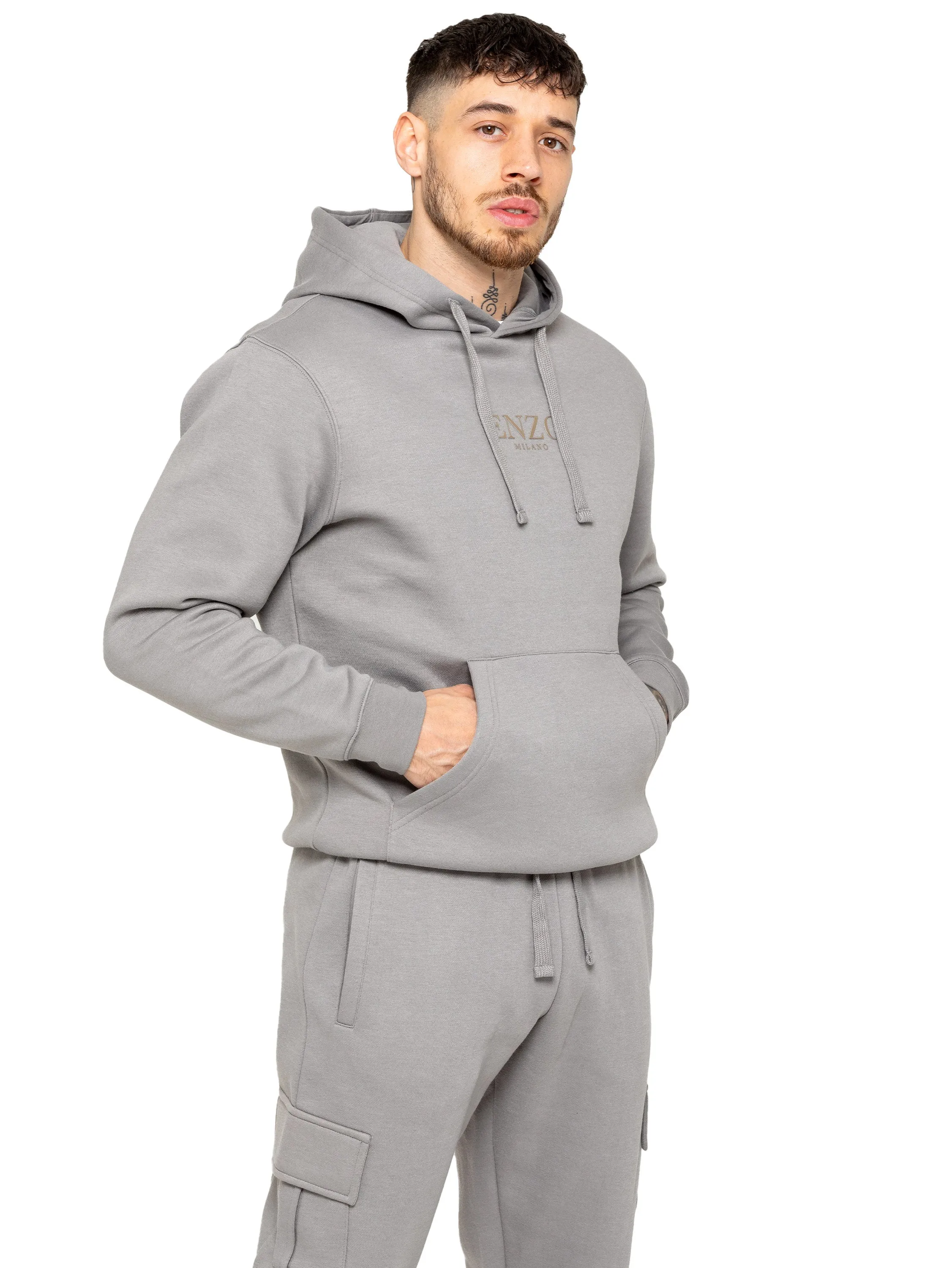Enzo | Mens Pullover Hoodie