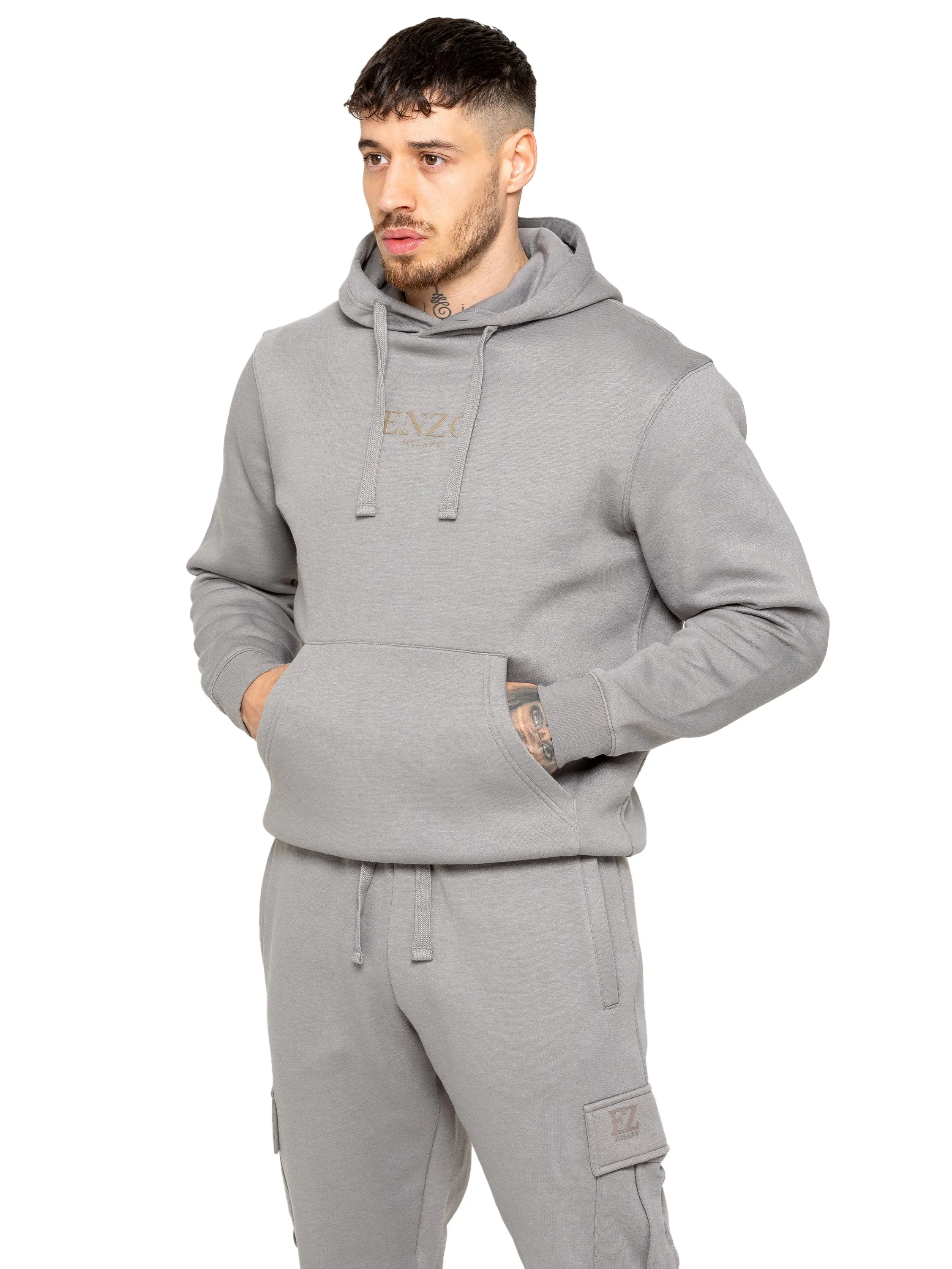 Enzo | Mens Pullover Hoodie