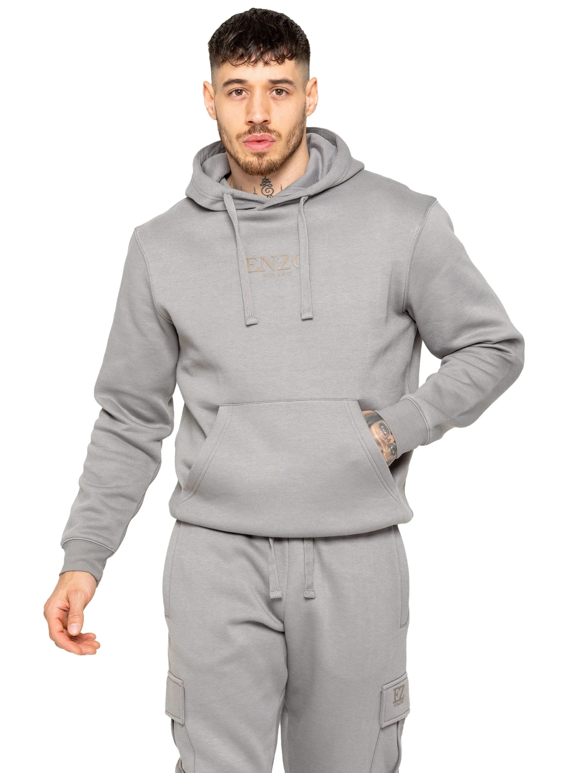 Enzo | Mens Pullover Hoodie