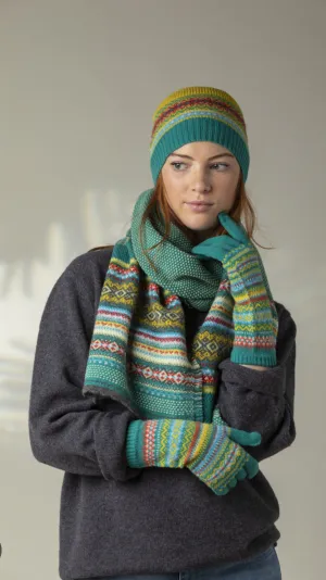 Eribe Knitwear Alpine Scarf In Calla