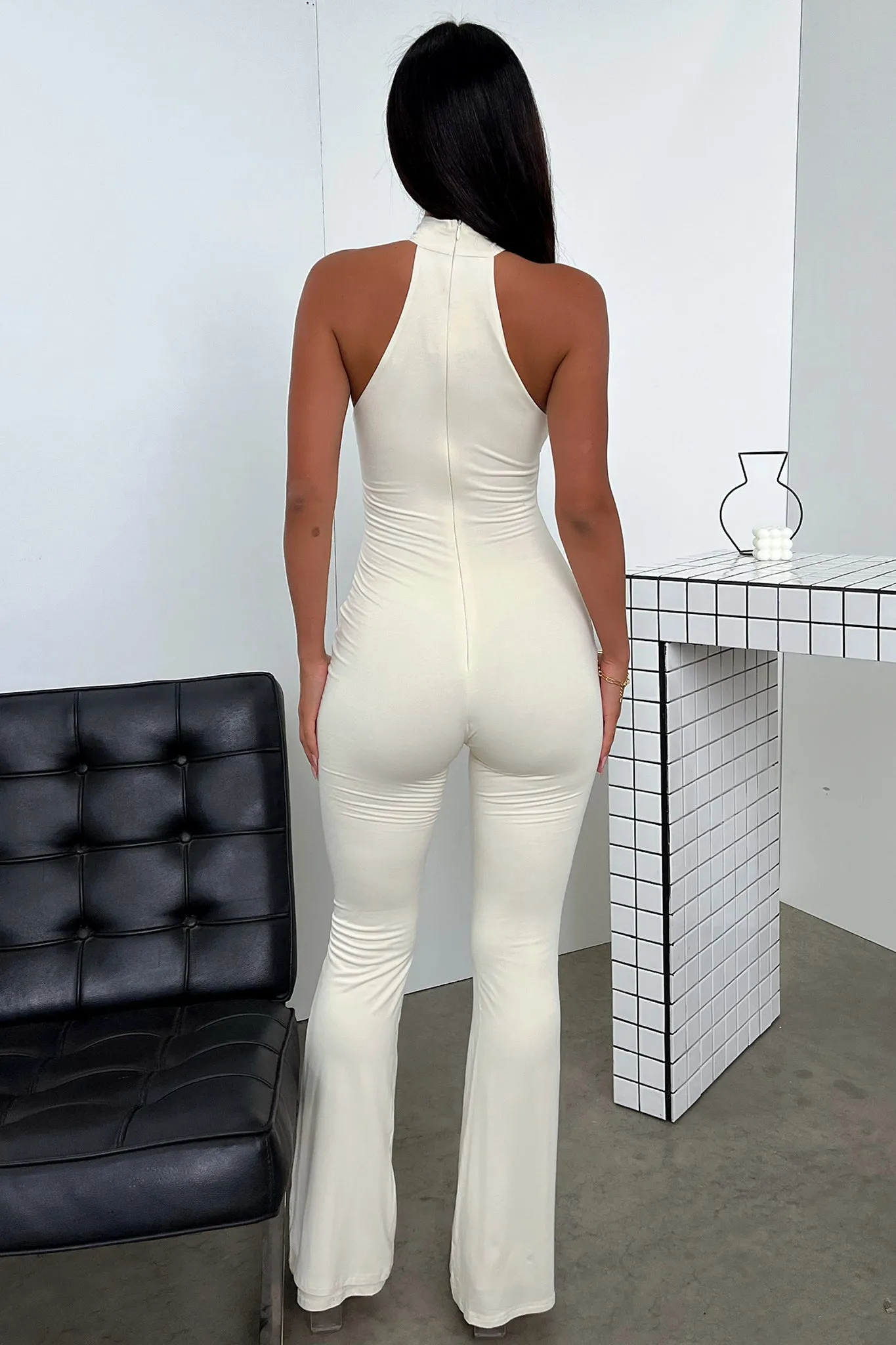 Evoke Jumpsuit - Cream