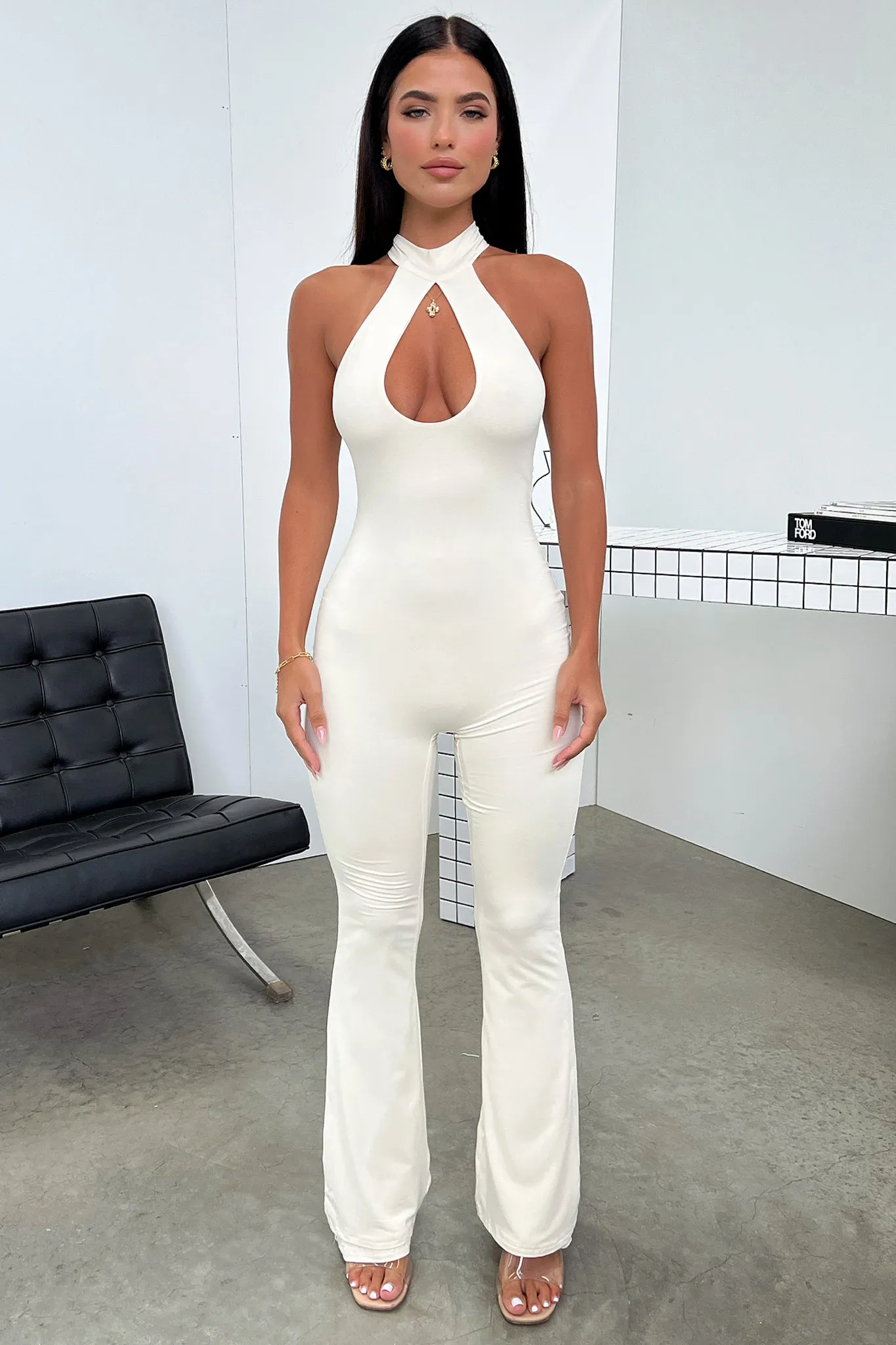 Evoke Jumpsuit - Cream