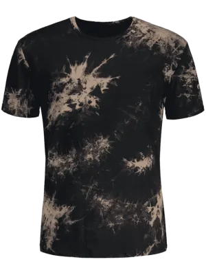 Fashion Short Sleeve Tie-Dyed Tee