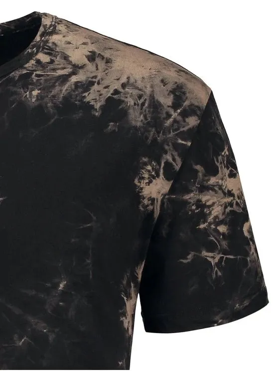 Fashion Short Sleeve Tie-Dyed Tee