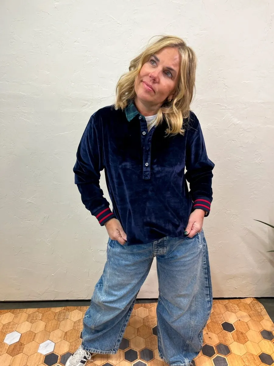 Free People: Good Luck Mid Rise Barrel - Ultra Light Beam