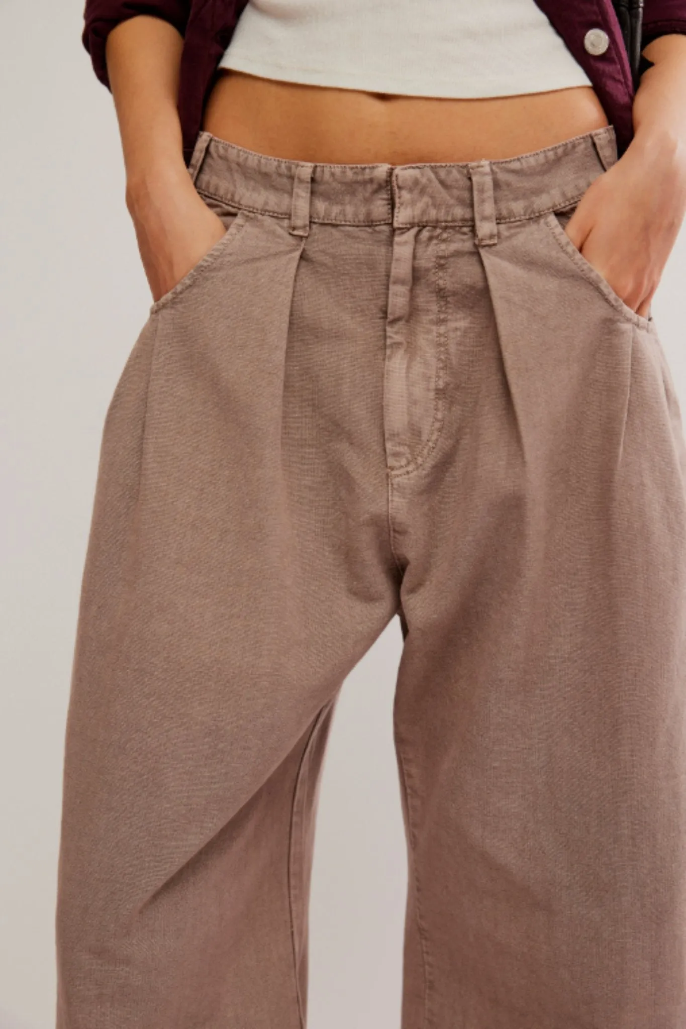 Free People: Sweet Talk Chino in Phantom