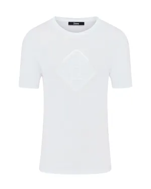 Herno H Logo Short Sleeve T-shirt (White)