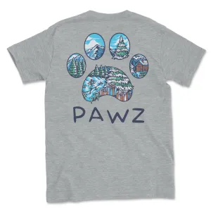 Holiday Landscape (Adult Short Sleeve T-Shirt)