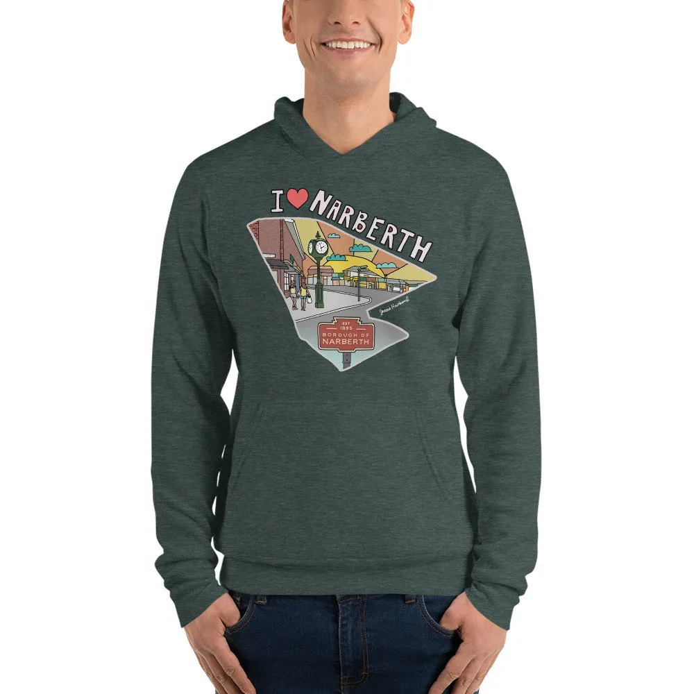 I Love Narberth Hoodie