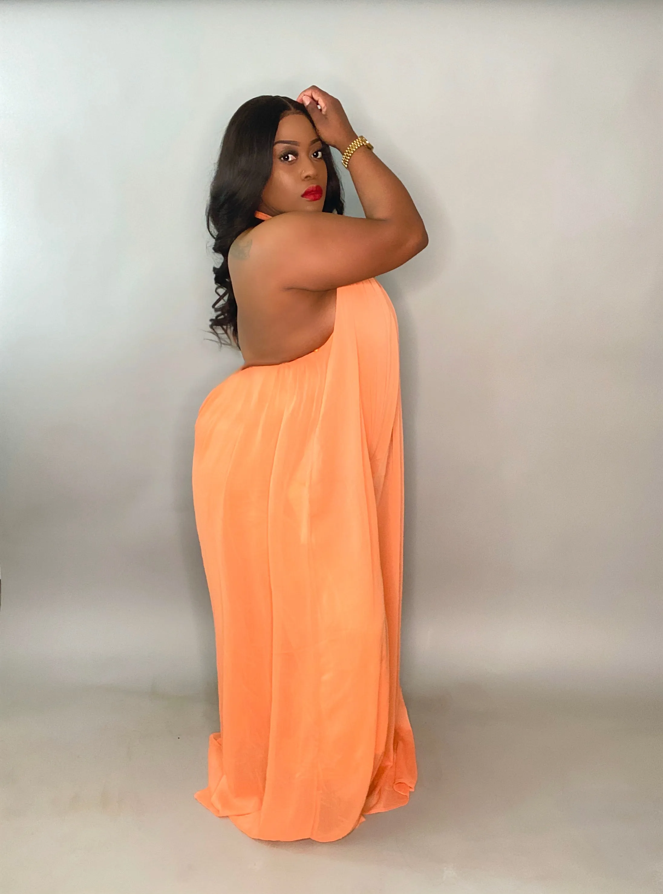 KEEP IT CASUAL  HALTER JUMPSUIT
