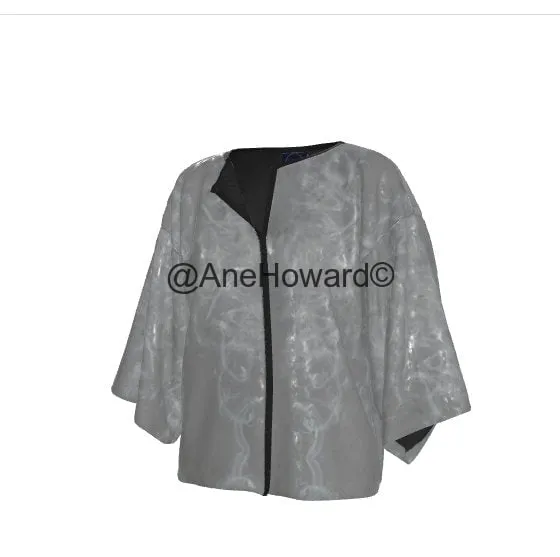 Kimono Jacket Dark  Smoke