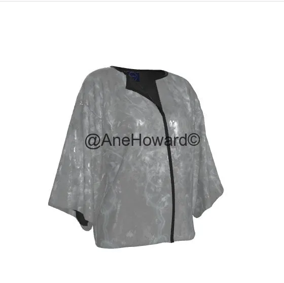 Kimono Jacket Dark  Smoke