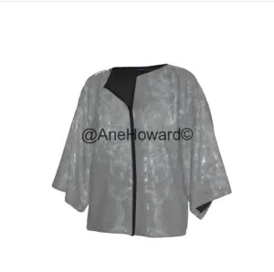 Kimono Jacket Dark  Smoke