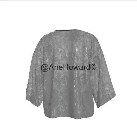 Kimono Jacket Dark  Smoke