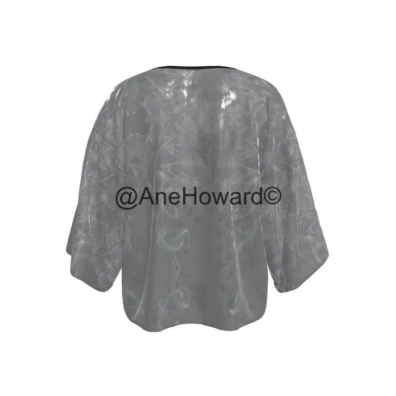 Kimono Jacket Dark  Smoke